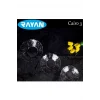 6lı Cam Tabak Güneş Yıldız Gül 3 Model Royaleks-G-405