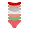 7 adet Süper Eko Set Likralı Kadın Slip Külot Set 8