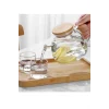 Bambu Kapaklı Borosilikat Cam Demlik 1000ml Royaleks-CM-2000
