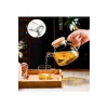 Bambu Kapaklı Borosilikat Cam Demlik 1000ml Royaleks-CM-2000