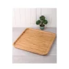 Bambu Kare Sunum Tabağı 30cm Royaleks-KR3030