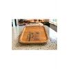 Bambu Kare Tabak 20 * 20 * 1.5 Cm Royaleks-KR2020