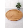 Bambu Sunum Tabağı 30 cm Royaleks-YUV3030