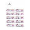 Battal Boy Çöp Torbası 75 x 90 cm 10 Lu Rulo x 10 Paket = 100 Adet (Mavi)
