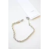 Burgu Çelik Bileklik 3mm - Gümüş