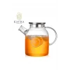 Çelik Kapaklı Borosilikat Cam Demlik 1500ML Royaleks-CM-2003