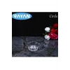 Circle Tekli Yuvarlak Cam Kahvaltılık Royaleks-81474