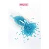 Dökme Cam Kum Boncuk (11/0) 2 mm - 60 Gram -  Şeffaf Camgöbeği - BNC058