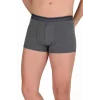 Likralı Erkek Büyük Beden Boxer Şort Füme 1097B