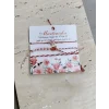 Marteniçka İp Bileklik - Kırmızı