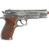 Mey İthalat® 000451 POLİCE PİSTOL 8 SHOTS OLD SİLVER