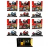 Mey İthalat® 1:12 Sesli ve Işıklı Motosiklet ve Tamir Atölyesi Seti
