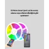 Mey İthalat® 10 Metre Smart Şerit Led Bluetooth Telefon Kontrollü USB Enerjili