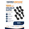 Mey İthalat® 1000 Adet Gölge Filesi Klipsi | Sera Filesi Sabitleme Klipsi | Güneşlik Örtü Klipsi | Yerli Üretim | UV Dayanımlı