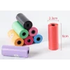Mey İthalat® 12 li Köpek Dışkı Poşet Düz Renkli Set