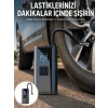 Mey İthalat® 12V Uyumlu Çok İşlevli Akıllı Araç Lastik Pompası Yeni Nesil