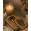 Mey İthalat® 2 Parça Jade Stone Cilt Bakım Seti Şişkinlik Karşıtı Yüz Masajı