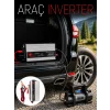 Mey İthalat® 2000W Araç İnverter Aküden Güç Dönüştürücü Elektrik Üreten Taşınabilir