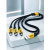Mey İthalat® 240W 3Ü 1 ARADA HIZLI ŞARJ KABLOSU