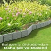 Mey İthalat® 3LÜ TAŞ GÖRÜNÜMLÜ BAHÇE ÇİTİ