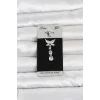 Mey İthalat® 316L Cerrahi Çelik Sallantılı Kelebek Model Göbek Piercing