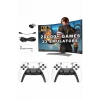 Mey İthalat® 3D 4K HD 2.4G Game Stick 4K Ultra Hd Oyun Konsolu Çift Kollu