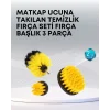 Mey İthalat® 3’lü Matkap Ucu Temizlik Fırçası Seti Çok Amaçlı