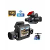 Mey İthalat® 4 Kanallı Araç Kamerası Full HD Gece Görüşlü Geniş Açılı Kayıt Sistemi