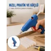 Mey İthalat® 40W Sıcak Silikon Tabancası 5 Silikon Hediyeli Dayanıklı Tasarım Yeni Nesil
