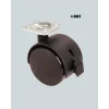 Mey İthalat® 4’lü Kilitli Tekerlek Ayak 4 cm Sessiz ve Dayanıklı