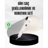 Mey İthalat® 6 Başlıklı Hızlı Kurutma ve Bukle Şekillendirme Seti