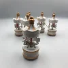 Mey İthalat® 6lı Ufak Atlı Karınca Gold-Beyaz