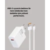 Mey İthalat® 67W Turbo Hızlı Şarj Adaptörü ve Type-C Kablo Güvenli Şarj Teknolojisi