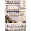 Mey İthalat® 8 Kancalı Yapışkanlı Askı Aparatı