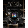 Mey İthalat® AI Bluetooth Kulaklık Akıllı Dokunmatik Kontrol Özellikli