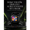 Mey İthalat® Akıllı Dokunmatik Kontrol AI Özellikli Bluetooth Kulaklık