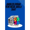 Mey İthalat® Akıllı Kol Saat Amoled Ekran Android ve İOS Uyumlu Arama Konuşma