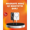 Mey İthalat® Akıllı Koruma Sistemli MagSafe Araç Tutucu iPhone 12/13/14 Uyumlu
