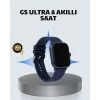 Mey İthalat® Akıllı Saat 360 mAh Çoklu Spor Modlu Lacivert Siyah Kordon