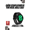 Mey İthalat® Akıllı Saat Bluetooth Bağlantılı Yuvarlak Ekran Plastik Kordonlu