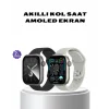 Mey İthalat® Akıllı Saat Kablosuz Şarjlı Bluetooth 5.2 Arama Bildirim Sesli Asistan 420 mAh