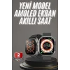 Mey İthalat® Akıllı Saat Kordon Hediyeli Güçlü Batarya Kapasiteli Titreşimli Bildirim Görme Unisex
