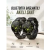 Mey İthalat® Akıllı Saat Sesli Görüşme, NFC Uyumlu, Bildirim Görme ve Uyku ve Sağlık Takibi