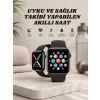 Mey İthalat® Akıllı Saat Wireless Şarj Yüksek Çözünürlüklü Müzik Dinleme Sesli Cevaplama