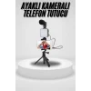Mey İthalat® Akıllı Telefon Vlog Kiti Tripod Mini Mikrofonlu Telefon Tutucu