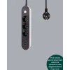Mey İthalat® Akım Korumalı Anahtarlı USB Girişli Üçlü Priz