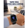 Mey İthalat® AMOLED Ekranlı Akıllı Saat Sesli Görüşme GPS Nabız ve Uyku Takibi Yeni Nesil