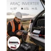 Mey İthalat® Araçtan Ev Tipi Priz 500W Kullanımı İnvertör