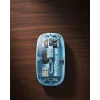Mey İthalat® Bluetooth 5.2 Destekli Mavi Pilli Kablosuz Mouse
