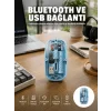 Mey İthalat® Bluetooth 5.2 Destekli Mavi Pilli Kablosuz Mouse Yeni Nesil
